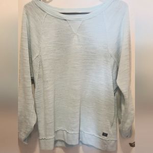 WOMEN'S Tommy Hilfiger Crew Neck w/Button sleeves.